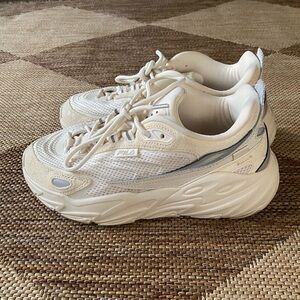Fila Off-White Athletic Shoes